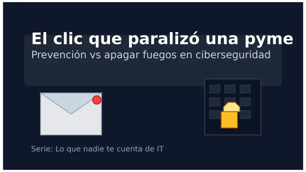 El clic que paralizó una pyme