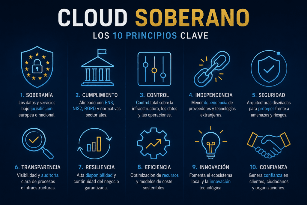 Cloud soberano y control de los datos empresariales