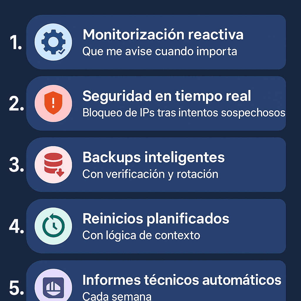 Automatizaciones reales con n8n en Tecnidom