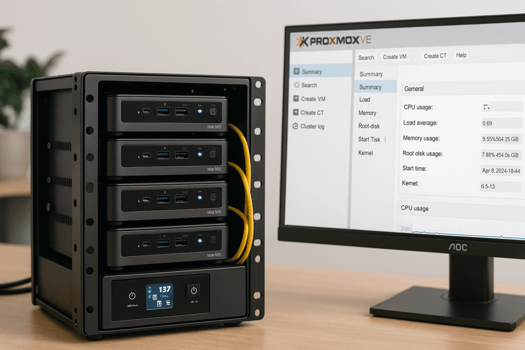 Proxmox VE en el CPD de Tecnidom
